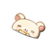 Bread Bear Peeker Sticker